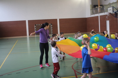 2015.01.24 Karnawałowy trening Skrzatów