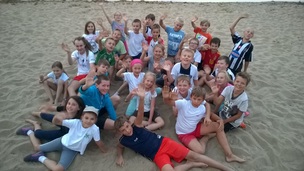 2015.08.17-27 Nasze dzieciaki na obozie sportowym w Jastrowiu